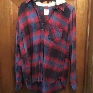 Flannel Hoodie